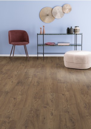 EGGER Darkbrown Preston Oak Nedvességálló Design Padló