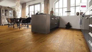 HARO faparketta 4000 TC PL Plaza 4V Oak Sauvage deep br. N+ 