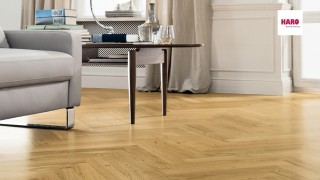 HARO faparketta 4000 TG strip Allegro oak Terra PERMADUR matt (Cfl-s1)