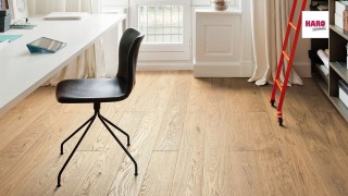 HARO faparketta Oak Puro White Markant br.