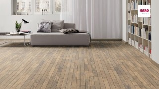 HARO Oak Tobacco Grey Terra retro brushed 3D Faparketta