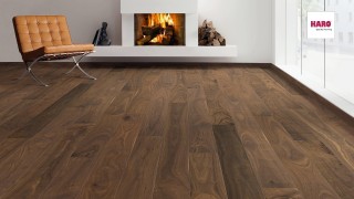 HARO Am. Walnut Markant naturaLin plus Faparketta