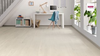 HARO Oak Emilia White Laminált padló
