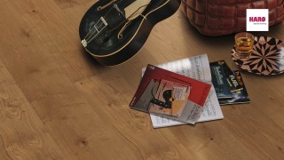 HARO Oak Sauvage brushed naturaDur Faparketta