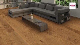 HARO Oak Sauvage brushed naturaDur Faparketta
