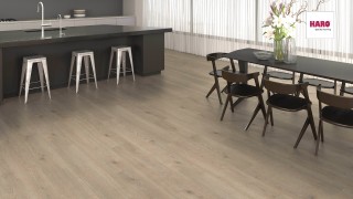 HARO Oak Contura Stone Grey Laminált padló