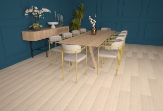 HARO Oak Alta Creme White Laminált padló