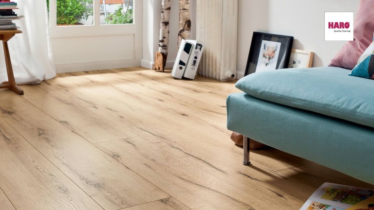 HARO Oak Italica Creme Laminált padló