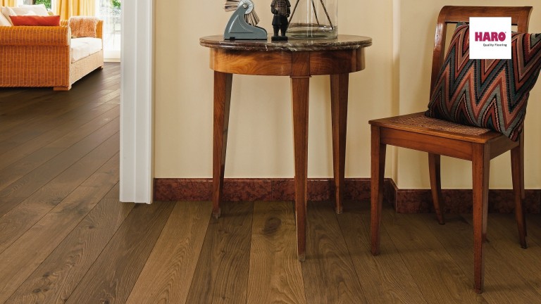 HARO Smoked Oak Sauvage retro brushed 4V Faparketta