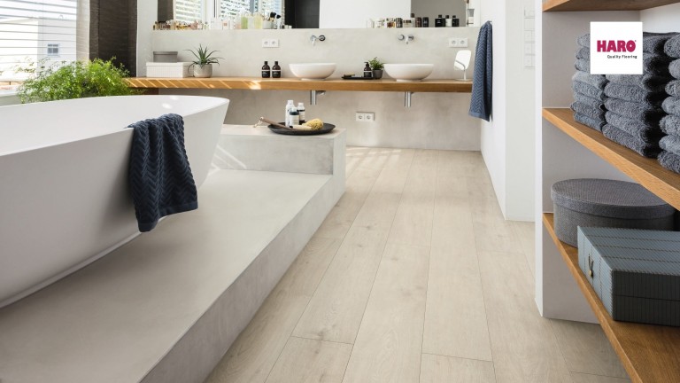 HARO Oak Sicilia White Laminált padló