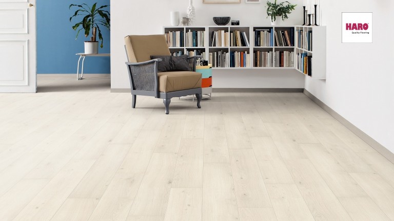 HARO Oak Emilia White Laminált padló