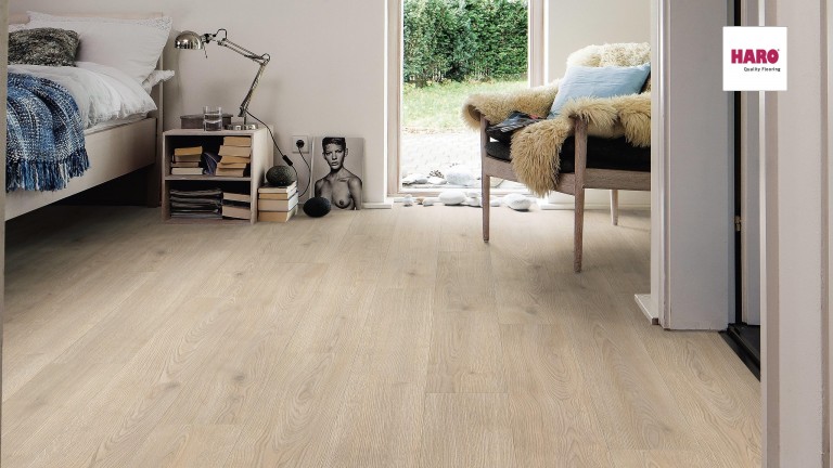 HARO Oak Contura Stone Grey Laminált padló