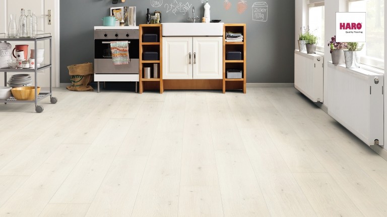 HARO Oak Emilia White Laminált padló
