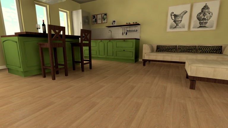 LICO Hydro fix Object Oak Brugg Vízálló Design Padló