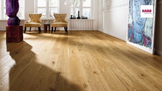 HARO Oak Sauvage brushed permaDur Faparketta