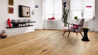 HARO Oak Sauvage brushed permaDur Faparketta