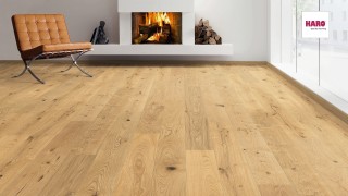 HARO Oak Sauvage brushed permaDur Faparketta