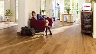 HARO Oak Markant brushed permaDur Faparketta