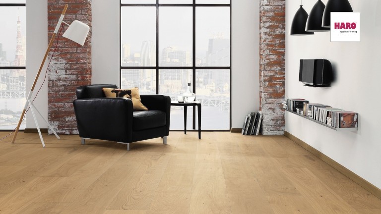 HARO Oak Invisible Markant br. N+ Faparketta